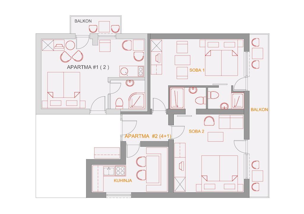 Apartments Gregorc Bled Exterior foto